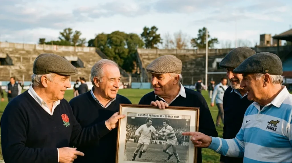 How did the England v Argentina rugby rivalry start?