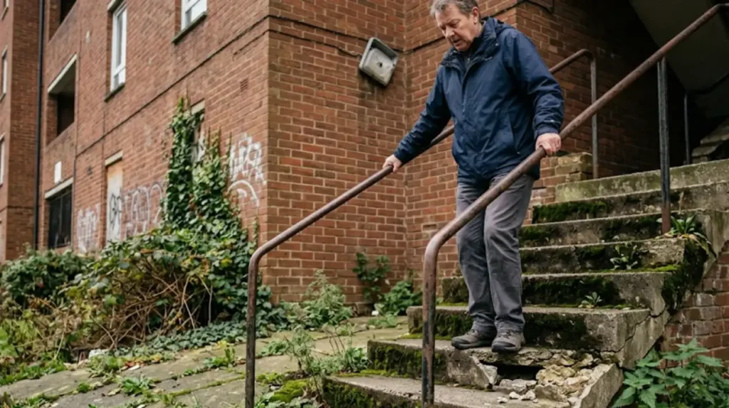 How do estate maintenance standards affect safety and property value?
