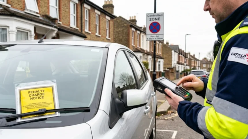 How to challenge Enfield controlled parking zone fines?