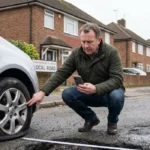 How to claim compensation for pothole damage in Enfield?