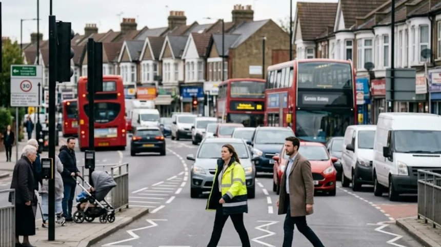 How to improve pedestrian safety in Enfield borough?