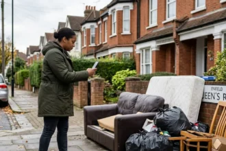 How to report fly-tipping in Enfield residential areas?