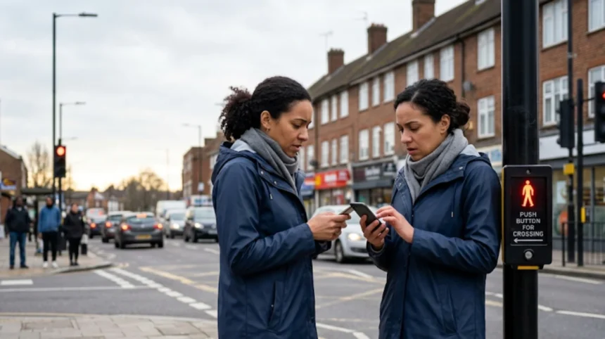 How to report unsafe pedestrian crossings in Enfield?