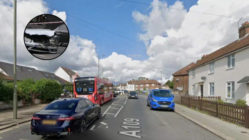 Major Whetstone Car Crash Closes Oakleigh Road North: London 2026
