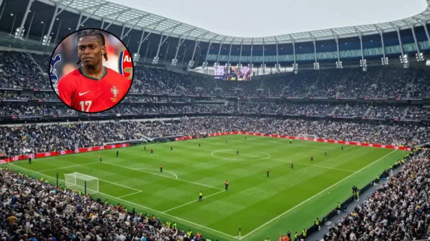 Tottenham Chase AC Milan Winger Rafael Leao in London 2026