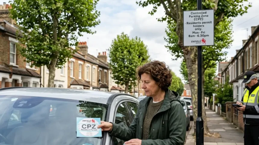 What are Enfield parking permit rules for residents?