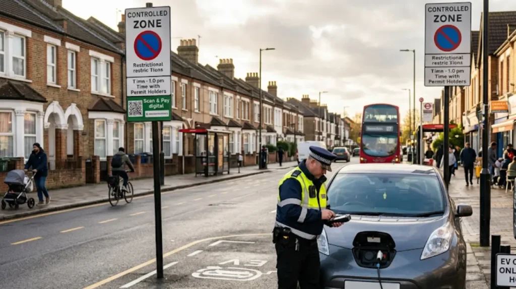 What are the future implications for parking in Enfield?