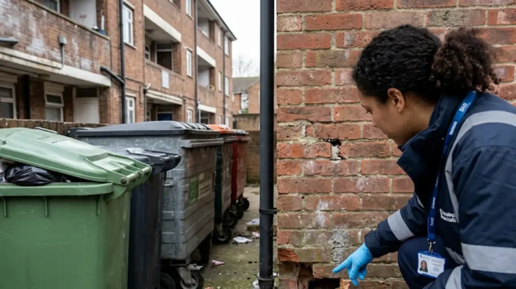 What counts as a vermin problem in housing?