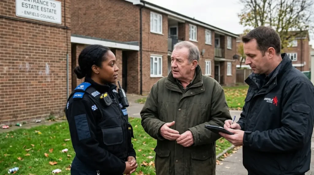 What is anti-social behaviour and how is it defined in Enfield?