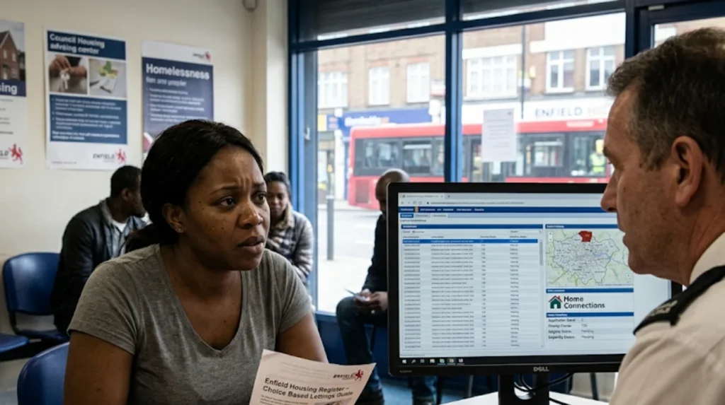 What is council housing status in Enfield and why does it matter?
