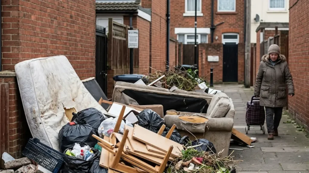 What is fly-tipping and why does it matter in Enfield homes?