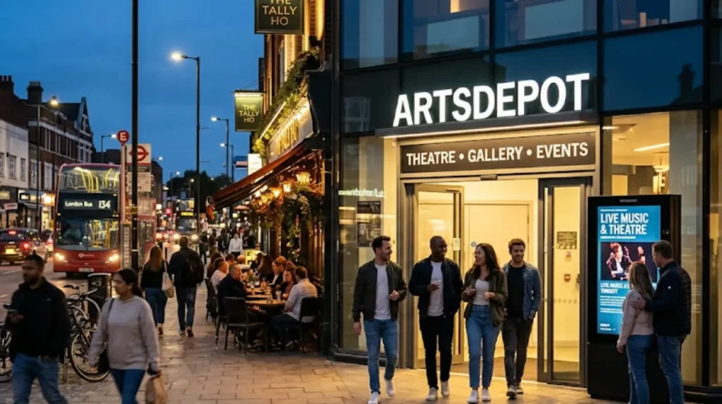 What makes Barnet a good place for evening activities?