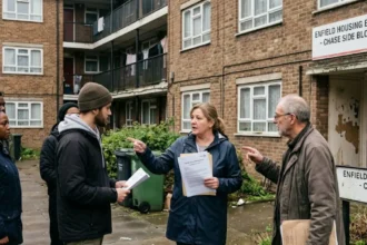 What to do about poor estate maintenance in Enfield?