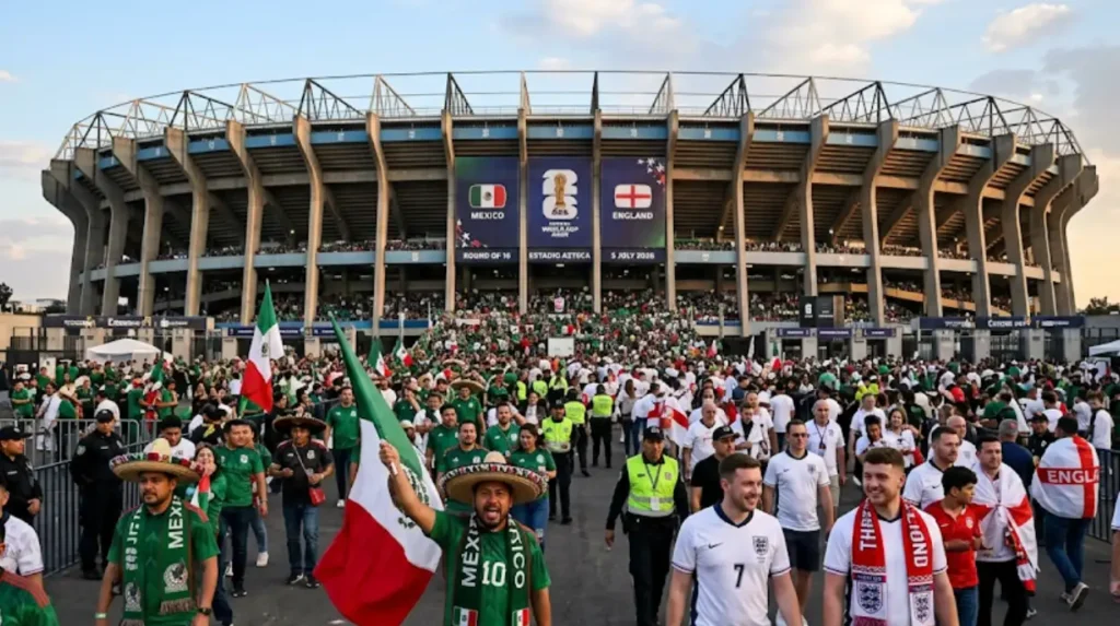 When and where will England play Mexico in World Cup 2026?