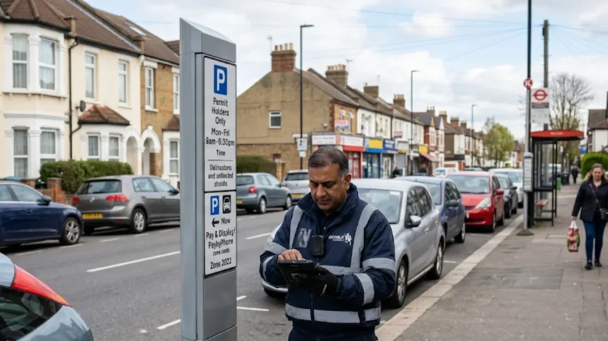 Why are parking restrictions changing in Enfield borough?