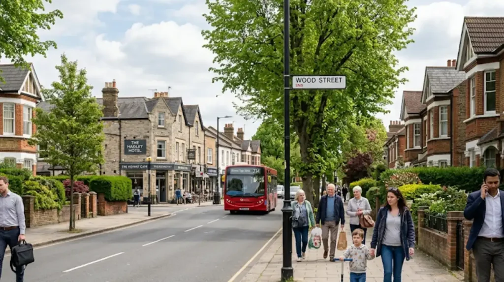 Why do people search for Barnet as a place to live?