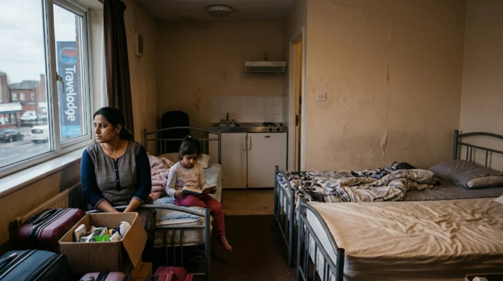 Why is temporary accommodation so common in Enfield?