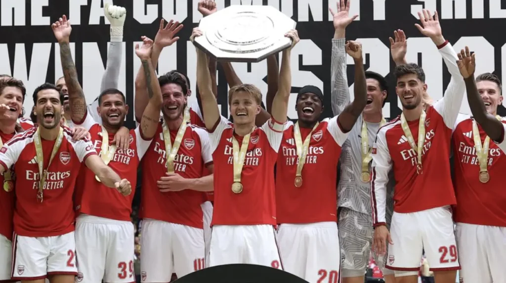 Arsenal’s Makes a Statement to Win the Community Shield