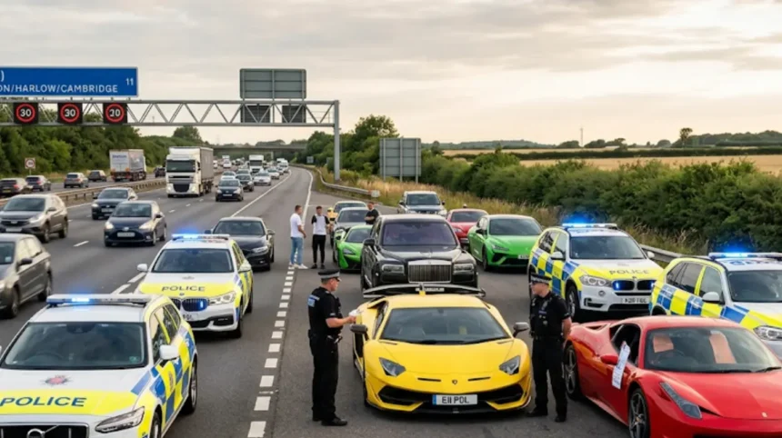 M11 Motorway Supercar Convoy: Risks, Legal Consequences, and Responsible Alternatives