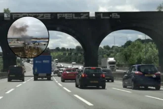 M25 Closed After Major Industrial Fire, Waltham Cross 2026
