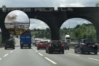 M25 Closed After Major Industrial Fire, Waltham Cross 2026