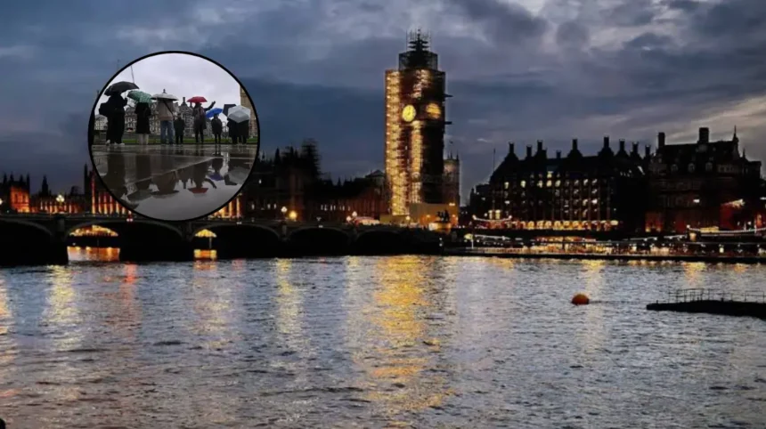 Met Office Issues Yellow Thunderstorm Warning as Heavy Rain Hits London 2026