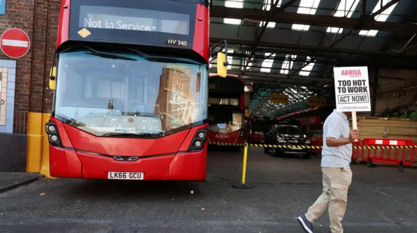 Why 1500 London Bus Drivers Are Striking Over Heat London 2026