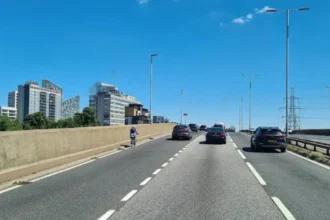 A406 North Circular Westbound Lane Closed After Crash Near Tottenham 2026