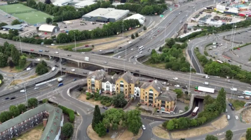 A41 Brent Cross Flyover Reduced to Single Lane: North-West London 2026