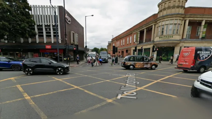 A503 Tollington Road Crash Blocks Traffic Causing Bus Chaos North London 2026