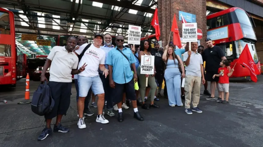 Arriva Bus Strike Cancelled Over Cab Air Conditioning Deal North London 2026