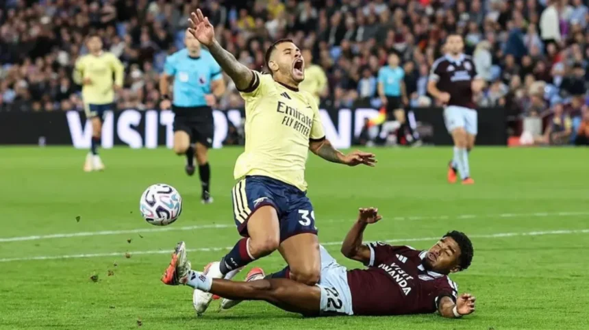 Arsenal Denied Penalty vs Aston Villa in London 2026