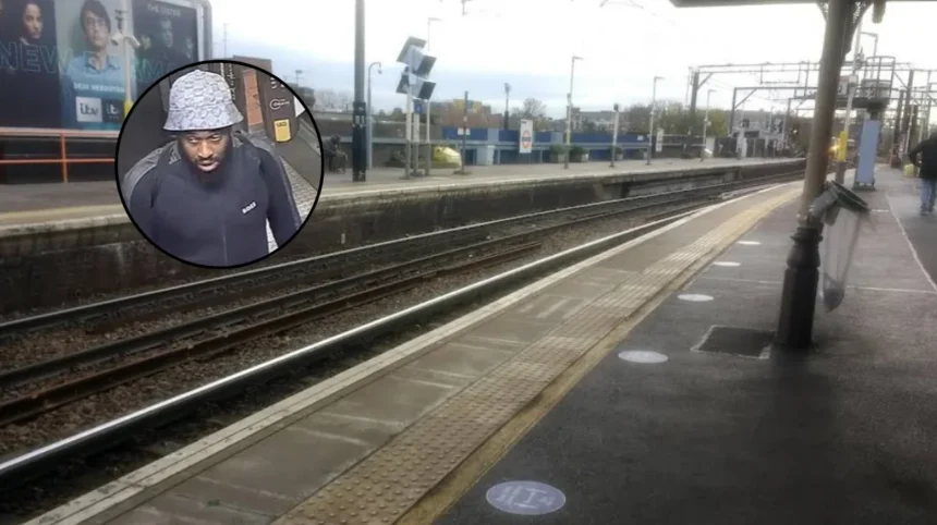BTP Search Man After Train Assault North London 2026