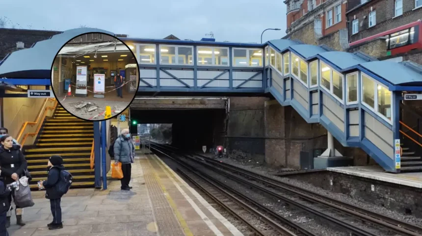 Emergency Ceiling Collapse Closes Kilburn High Road Station North London 2026