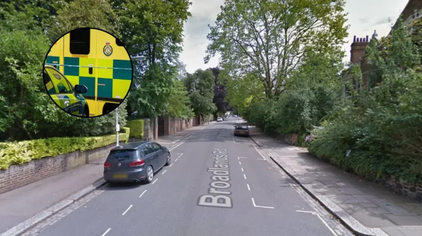 Emergency Incident Closes B519 North Road Near Highgate Wood, Highgate 2026