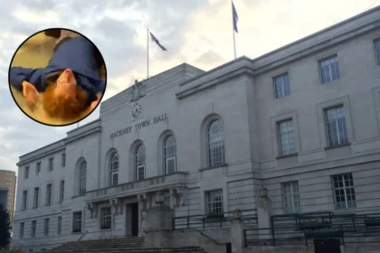 Hackney Town Hall Security Guard Floores Housing Activist: Hackney 2026
