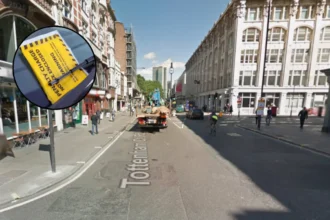 London’s Most Fined Roads Revealed: Tottenham Court Road Top in London 2026