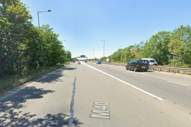 M40 Western Avenue Multi-Vehicle Crash Causes Heavy Traffic Congestion North London 2026