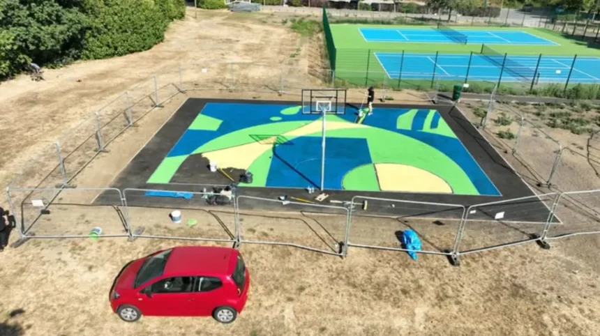 West Hendon Playing Fields Opens New Sports Courts North West London 2026