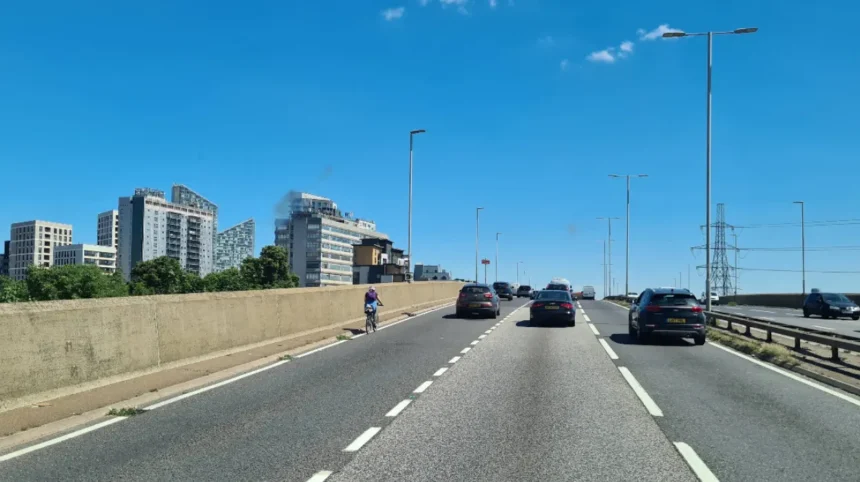 A406 Wembley Lane Blocked Near Stonebridge Park Station Wembley 2026