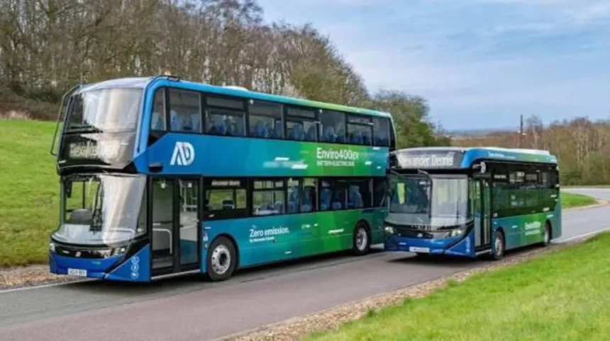 Alexander Dennis Volvo Propose Tram-Style Electric Bus for UK 2026