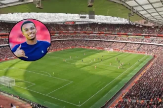Arsenal Target Eli Junior Kroupi Returns to Bournemouth Training London 2026
