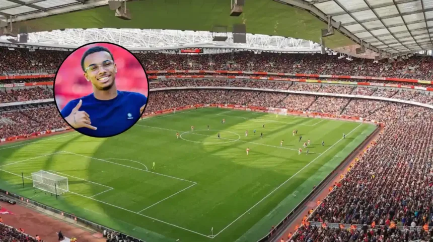 Arsenal Target Eli Junior Kroupi Returns to Bournemouth Training London 2026