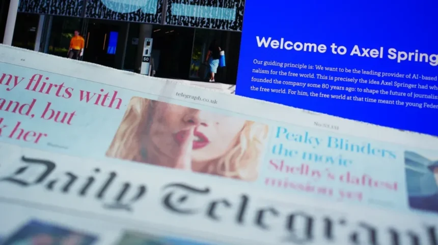 Axel Springer Announces Telegraph Media Group Job Cuts in London 2026