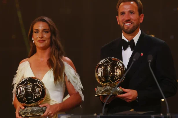 Harry Kane Wins 2026 Ballon d'Or Trophy in London 2026