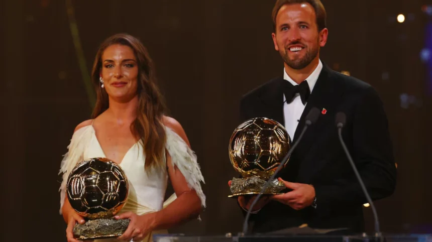 Harry Kane Wins 2026 Ballon d'Or Trophy in London 2026