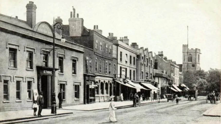 Historic Roads in Barnet High Street and Great North Road