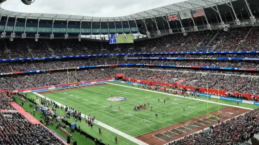 How NFL London Games Inject £98m Boost at Tottenham Hotspur Stadium North London 2026