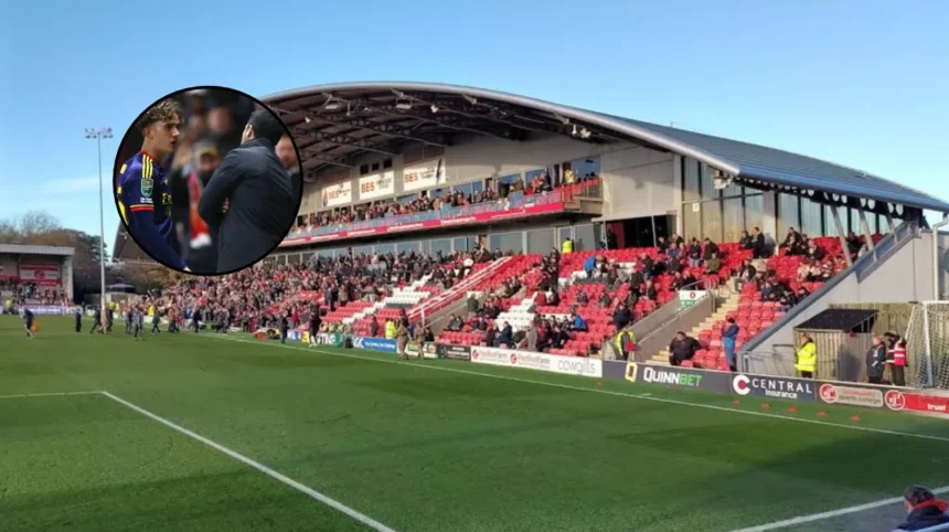 Mikel Arteta Furious as Max Dowman Red Card Costs Arsenal: Fleetwood Stadium, 2026