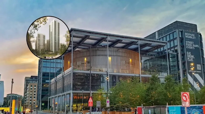 Sheppard Robson 500-Home Towers Approved in Brent 2026